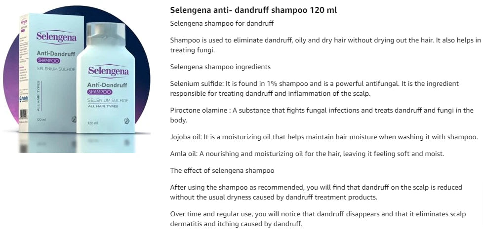 Selengena Anti-Dandruff Shampoo