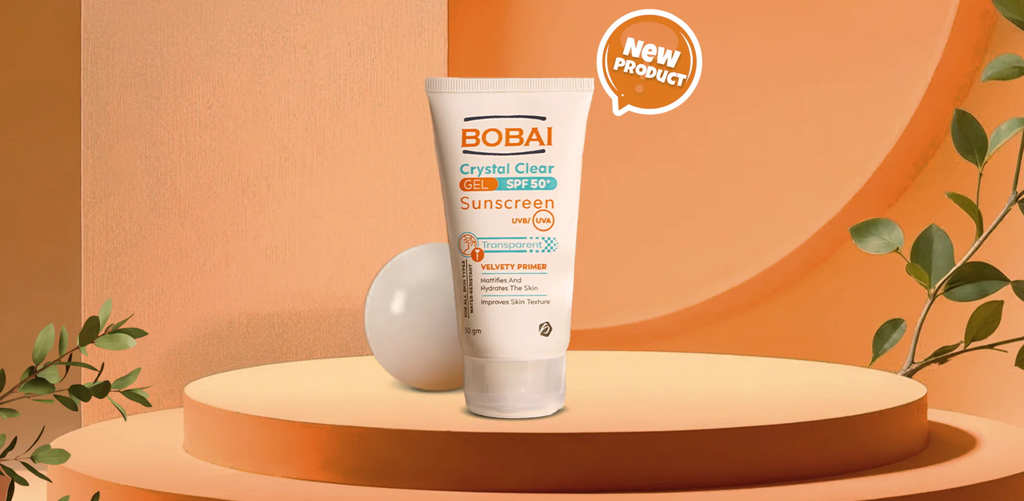 BOBAI Crystal Clear Gel SPF 50+