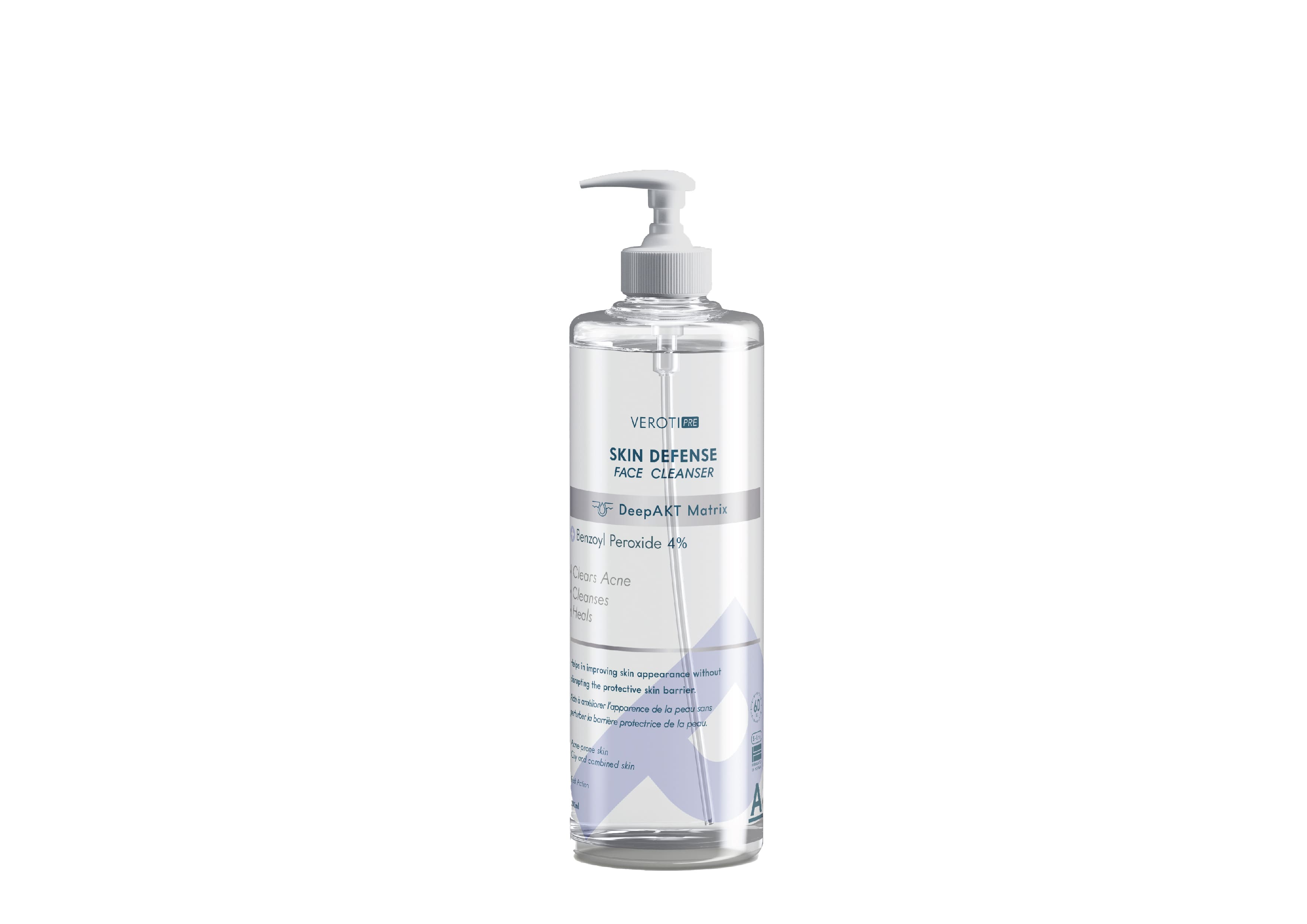 VEROTI PRE SKIN DEFENSE FACE CLEANSER