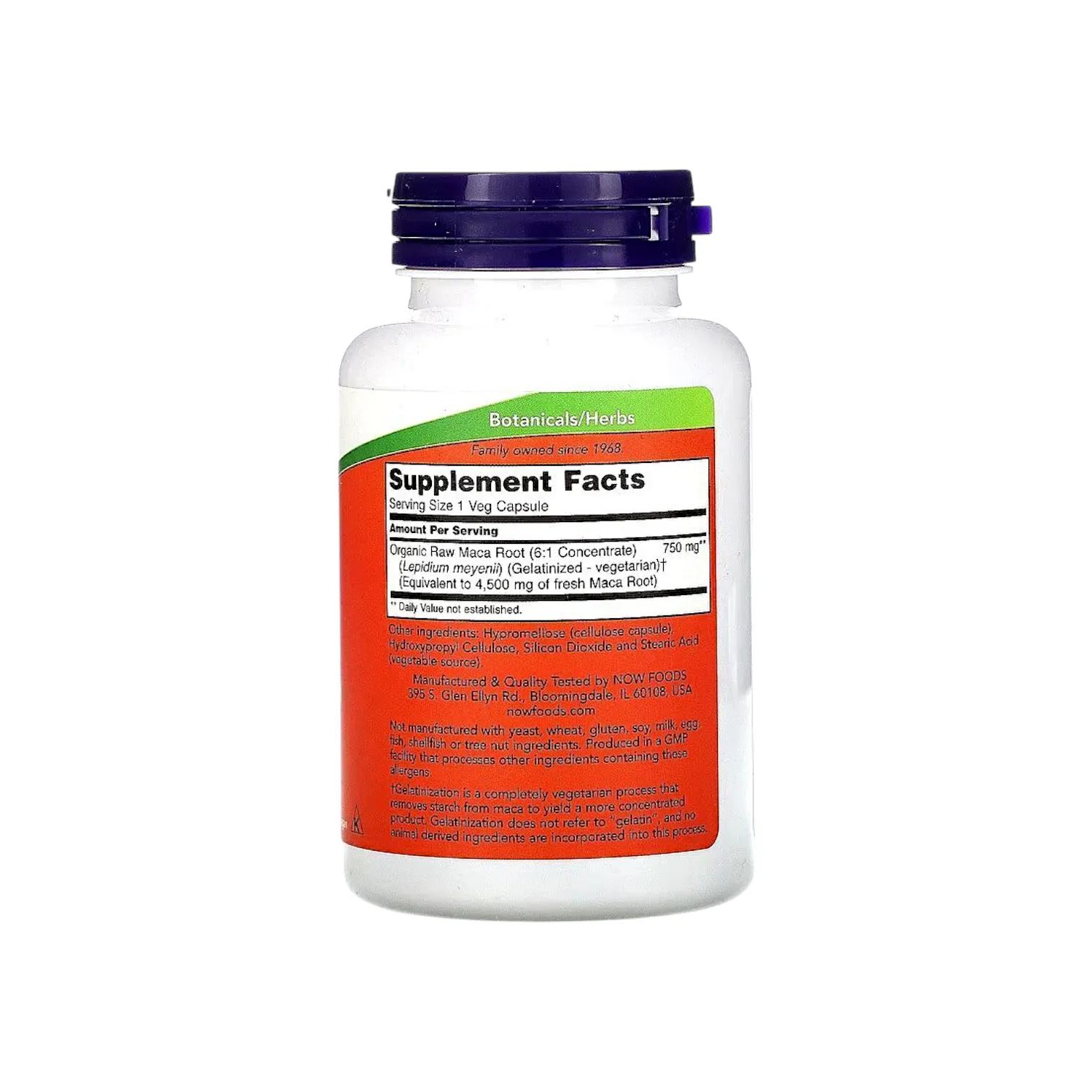 NOW Maca 750 mg