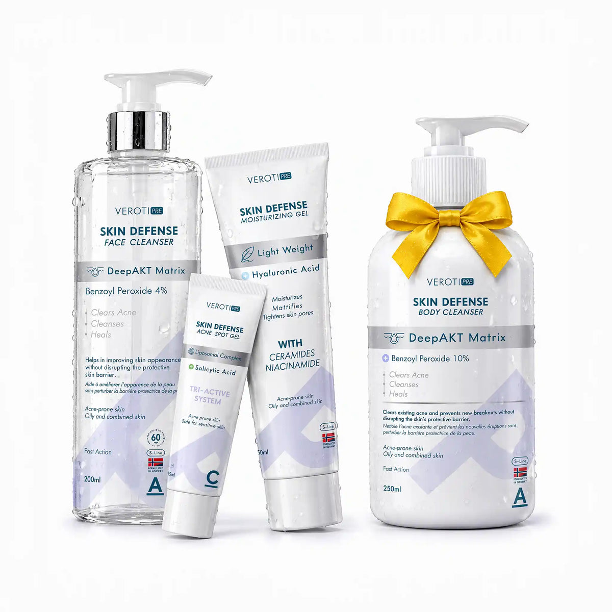 SKIN DEFENSE روتين مُتكامل لعلاج حب الشباب