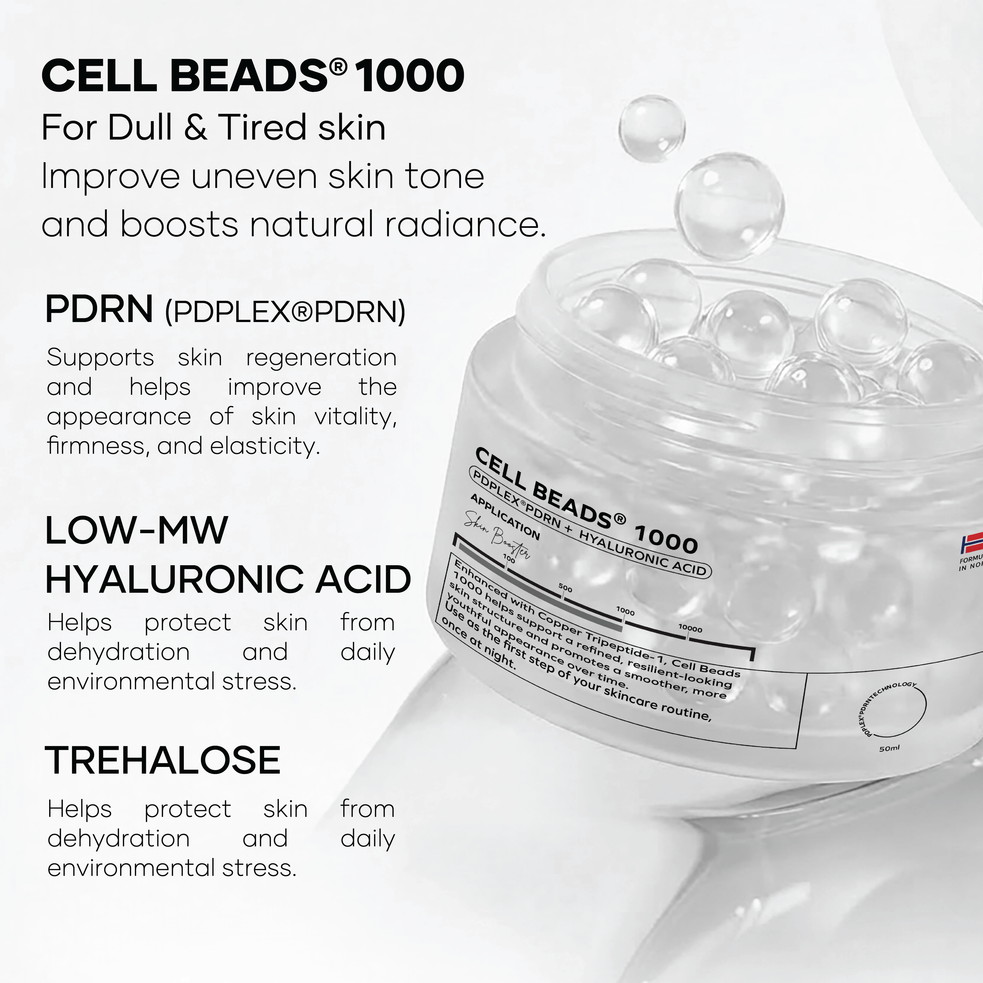 PDRN CELL BEADS 1000 - Skin Booster