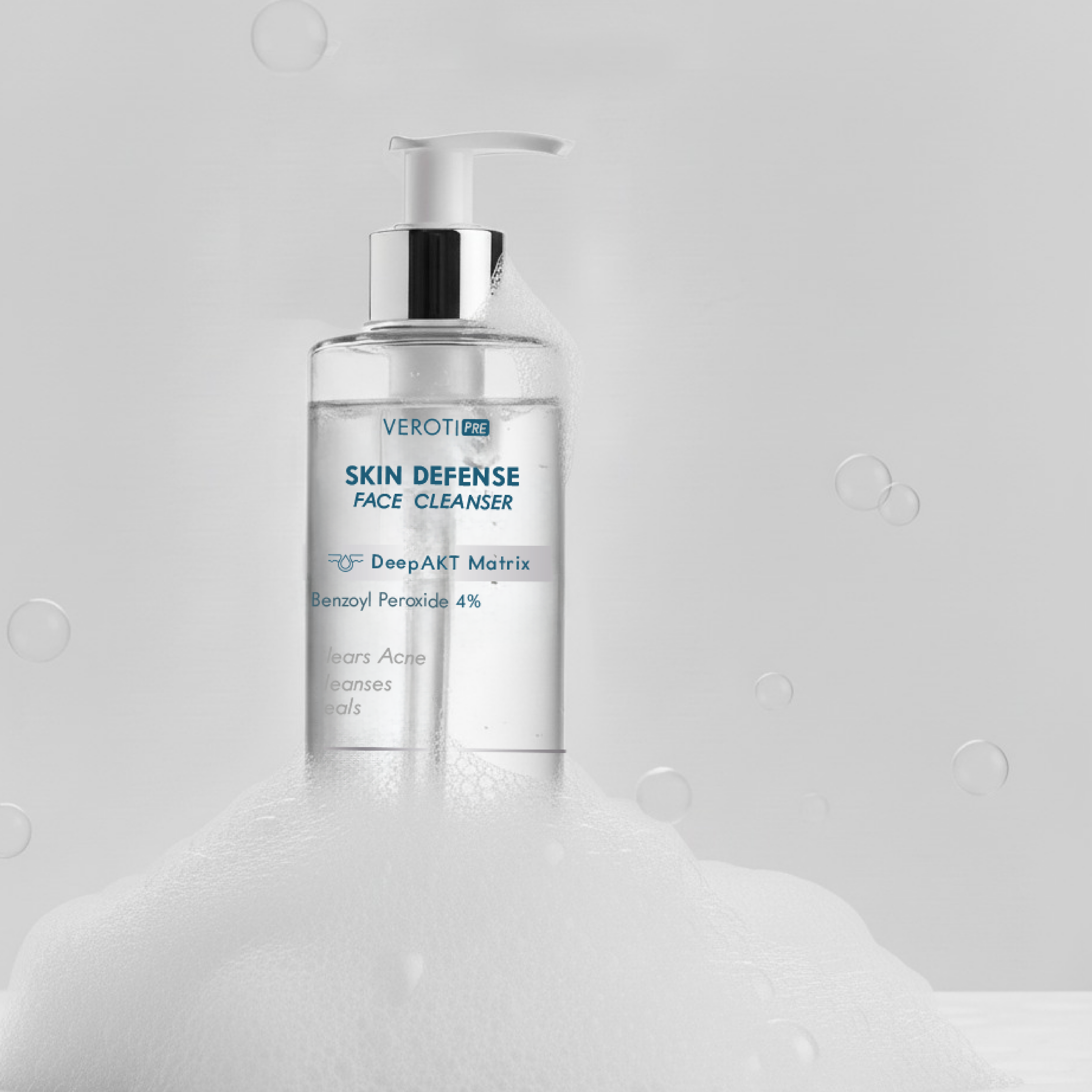 VEROTI PRE SKIN DEFENSE FACE CLEANSER