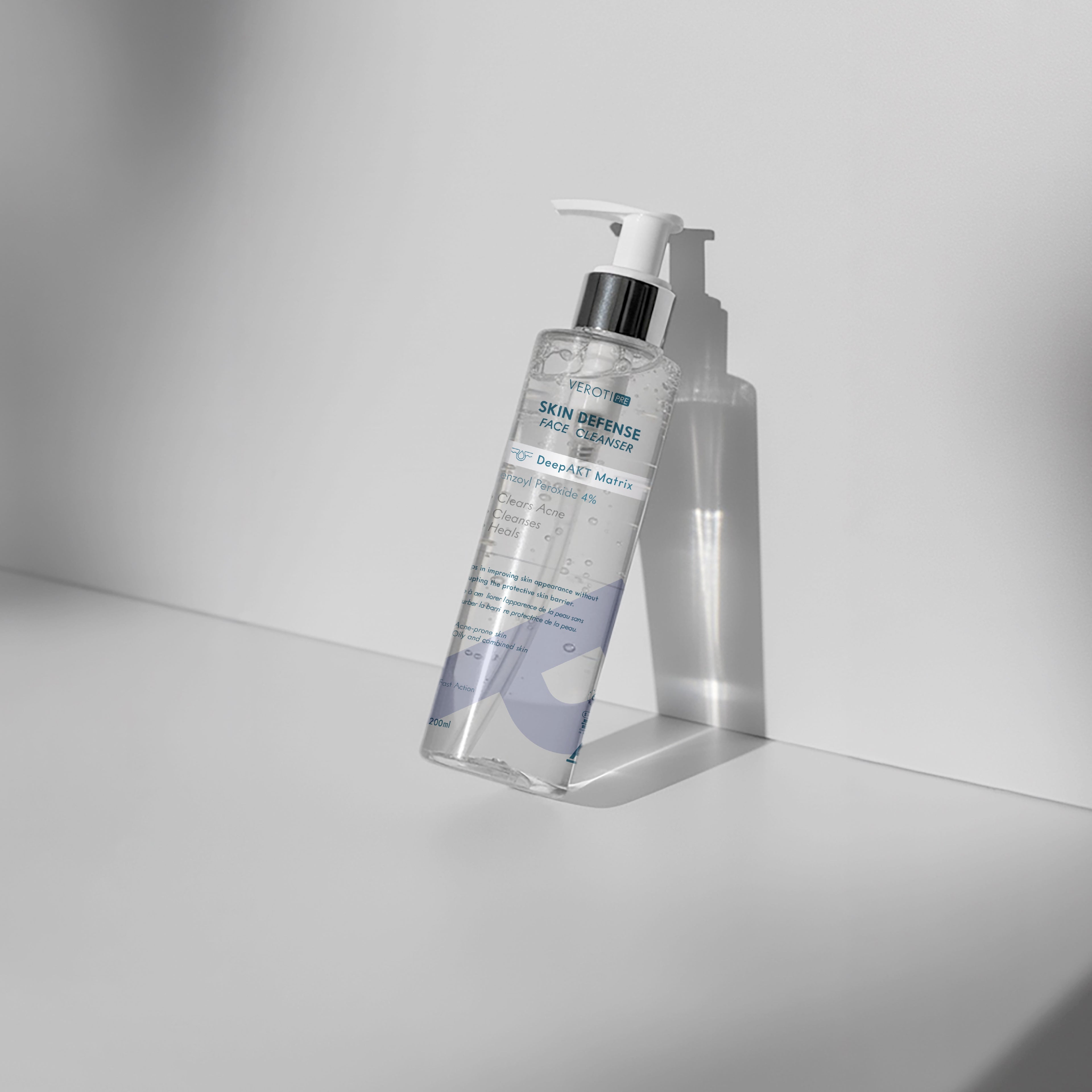 VEROTI PRE SKIN DEFENSE FACE CLEANSER