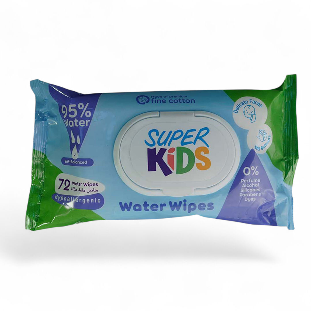 Super Kids Water Wipes