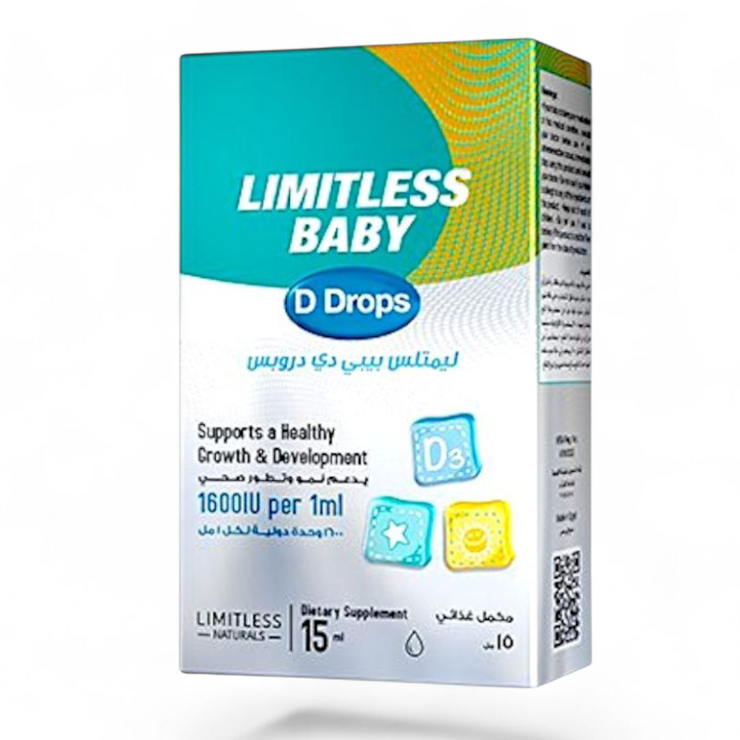 Limitless Baby D Drops – Be Well Stores