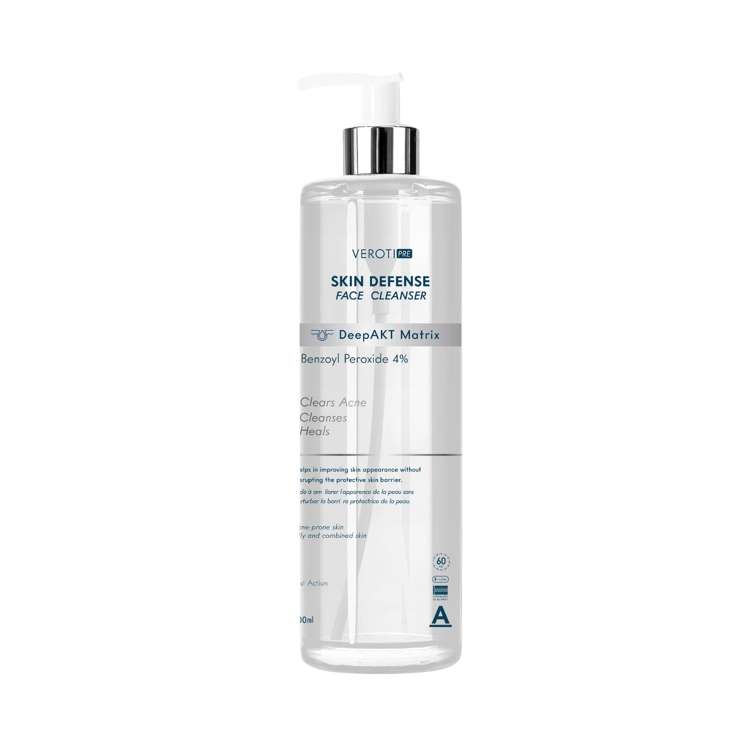 VEROTI PRE SKIN DEFENSE FACE CLEANSER