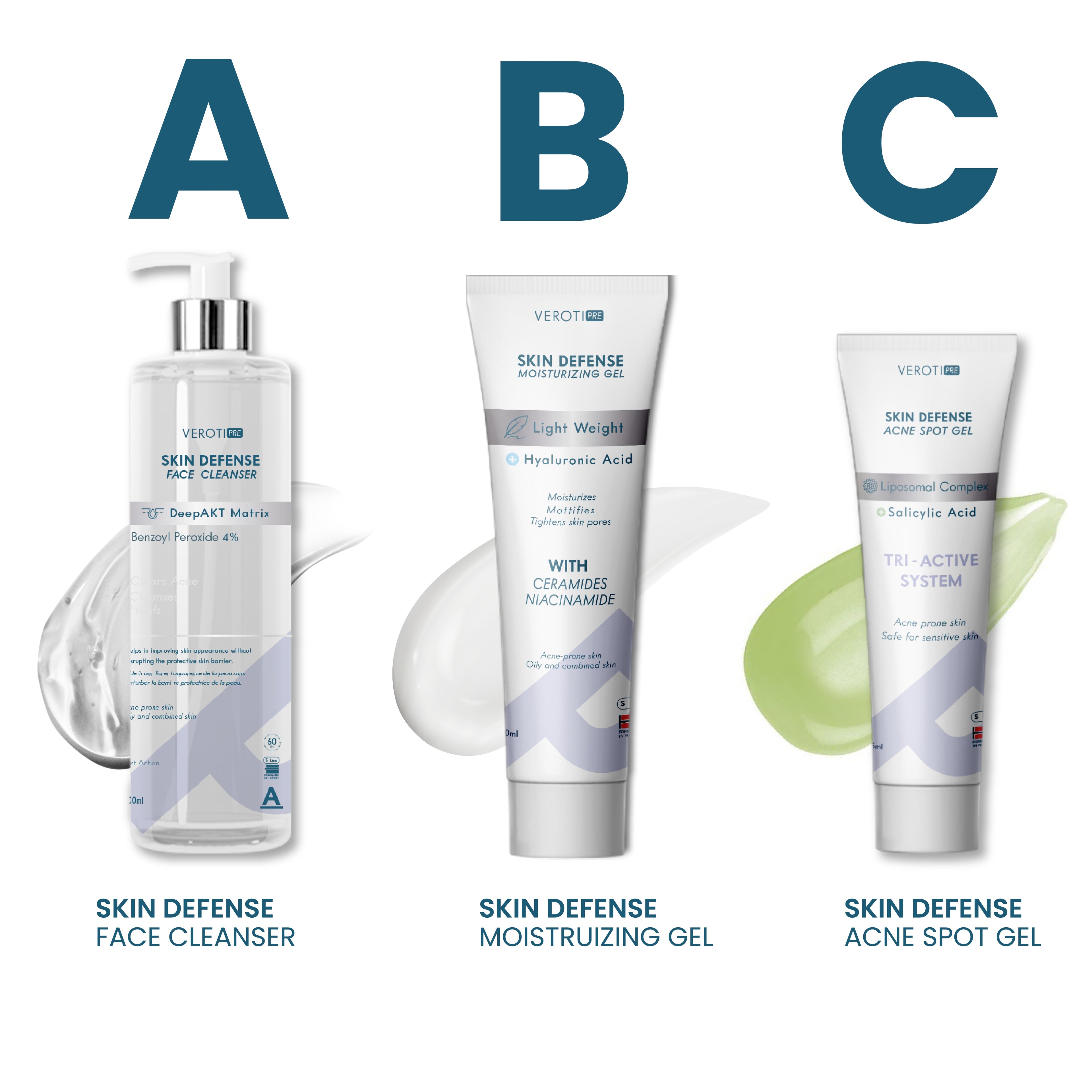 VEROTI - SKIN DEFENSE ACNE SPOT GEL