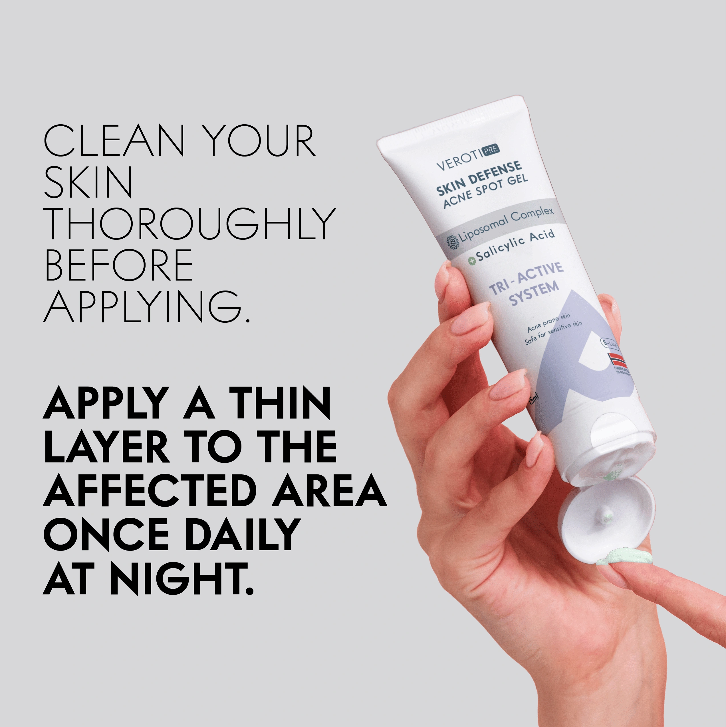 VEROTI PRE SKIN DEFENSE ACNE SPOT GEL